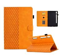 Rosbtib Case for Lenovo Tab P11 Pro (2nd Gen)/ Pad Pro 2022 11.2", Megnetic Closure Stand Function Shockproof Premium PU Leather Protector for Lenovo Tab P11 Pro 2nd Gen, Orange