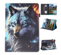 Rosbtib Case for Samsung Galaxy Tab A9+ Plus 11" 2023 Wolf