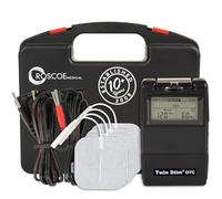 Roscoe Medical TENS Unit and EMS Muscle Stimulator - OTC TENS Machine for Back Pain Relief, Lower Back Pain Relief, Neck Pain, or Sciatica Pain Relief, Clinical Strength TENS 7000 Stim Machine