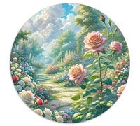 Rose 1000 Piece Jigsaw Puzzle For Adults Challenging Game Stress Relief Puzzle Exercise The Memory of The Brain for Adults And Kids, Age 12 Years Up 1000pcs (67.5x67.5cm)
