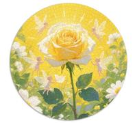 Rose 1000 Piece Jigsaw Puzzle For Adults Family Challenge Toys Stress Relief Puzzle Exercise The Memory of The Brain for Men, Women, Elders, Seniors 1000pcs (67.5x67.5cm)