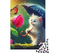 Rose 1000 Pieces Jigsaw Puzzles For Adults Challenging Game Stress Relieving Entertainment Exercise The Memory of The Brain for The Whole for Women, Gifts for Men 500pcs (52x38cm)