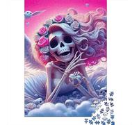 Rose 1000 Pieces Jigsaw Puzzles For Adults Educational Games Stress Relieving Entertainment Exercise The Memory of The Brain for The Whole for Women, Gifts for Men 300pcs (40x28cm)