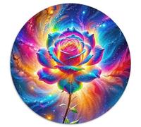 Rose 1000 Pieces Jigsaw Puzzles For Adults Family Challenge Toys Stress Relieving Entertainment Exercise The Memory of The Brain for Adults And Kids, Age 12 Years Up 1000pcs (67.5x67.5cm)