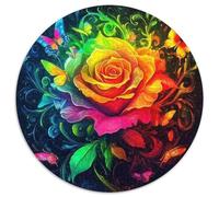 Rose 1000 Pieces Jigsaw Puzzles For Adults Family Challenge Toys Stress Relieving Entertainment Exercise The Memory of The Brain for Adults And Kids, Age 12 Years Up 1000pcs (67.5x67.5cm)