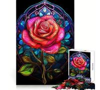 Rose A Symphony in Color Jigsaw Puzzles 1000 Pieces for Teenagers Logic Train Toy Leisure Fun Smooth Cut (50x75cm)