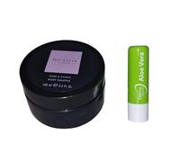 Rose and cassis Body Souffle 100mL With Derma Aloe Vera Lip Balm