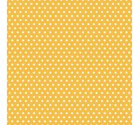 Rose and Hubble Polka Dot Fabric - 45 Inch Wide 100% Cotton Poplin for Dressmaking, Quilting, and Crafting - Soft, Cotton Fabric for Sewing, Apparel, Home Décor, Bag Making (Lemon, 0.5 Metre)