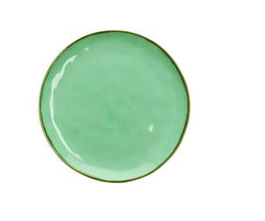 Rose and Tulipani Concerto Dinner Plate 27cm - Tiffany Green