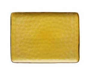 Rose and Tulipani Ocra Rectangular Tray 26.5cm