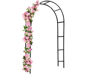 Rose Arch 240x140x37cm with Lockable Door