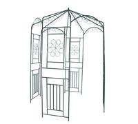 Rose Arch 250cm Metal Garden Arbour Plant Climbing Support Pergola vidaXL