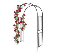 Rose arch Garden arch Trellis arch Round arch Black metal