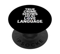 Rose are Red Violets Blue I watch Murder Shows True Crime PopSockets Adhesive PopGrip
