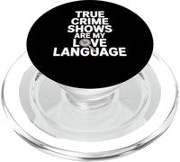 Rose are Red Violets Blue I watch Murder Shows True Crime PopSockets PopGrip for MagSafe