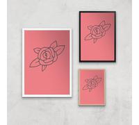 Rose Art Print - A4 - Print Only