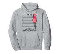Rose-breasted Galah Cockatoo Silent Night Parrot I Christmas Pullover Hoodie