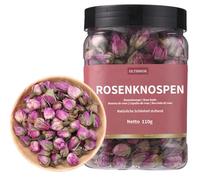 Rose Buds Dried Rose Buds Edible 110g - Sonnentor Rose Buds 100% Pure and Natural Rose Tea
