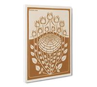 Rose Bush Vol.2 By Julie De Graag Classic Painting Canvas Wall Art Print Ready to Hang, Framed Picture for Living Room Bedroom Home Office Décor, 24x16 Inch (60x40 cm)