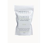 Rose & Caramel Purity Buff Away, Tan Erasing Soap Sponge. Mango Scent, Rapid Removal, Best Fake Tan Remover. Exfoliating Body Scrub, Bath & Shower Body Scrub Exfoliating Sponge (200g)