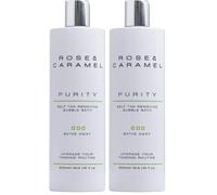 Rose & Caramel Purity Self Tan Removing Bubble Bath (500ml) (Pack of 2)
