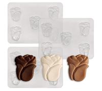 Rose Chocolate Moulds - Bouquet of a Dozen Roses - Packs of 5 or 15 (15 Moulds)