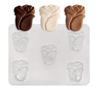 Rose Chocolate Moulds - Bouquet of a Dozen Roses - Packs of 5 or 15 (5 Moulds)