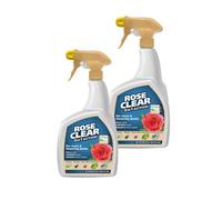 Rose Clear Bug Spray Killer | 2 x 800ml Bottles Ready To Use | Rose Plant Protection 3 in 1 Rose Spray Insecticide and Fungicide Insect Killer | Keep Your Roses Blooming
