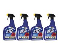 Rose Clear Ultra Gun Fungicide & Insecticide 1 Litre Fights Blackspot & Rust (4 Bottles)