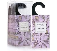 Rose Cottage 12Packs Lavender Closet Smell Fresheners Sachets Hanging Air Freshener Deodorizer Potpourri Bags for Drawers and Closets