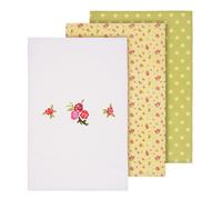 Rose Cottage Kitchen Quick Drying Absorbent Cloth Tea Towel Dish Drying Cleaning