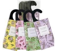 Rose Cottage Large 12 Packs Closet Deodorizer Freshener Closet Air Freshener Home Scented Sachets Room Freshener Scents Air Freshener Closet Odor Eliminator 4 Scents Floral