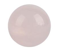 Rose Crystal Sphere, Pocket Energy Stone Healing Crystal Ball for Feng Shui Home Decoration Scrying 2.5cm Mini Feng Shui Crystal
