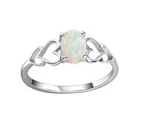 Rose Diamond Ring Valentine's Day Diamond Ring Rose Kle Light Luxury Can Be Stacked To Wear Women's Fashion10 Girls Rings Ages 5 7 (White, One Size)