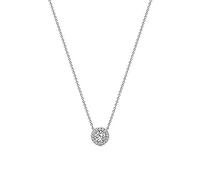 Rose Flashing Red Green Gem Exquisite Necklace Original Women'S Glamorous Shining