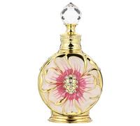 Rose Flower Glass Essential Oil Bottle 12ml Red Decorative