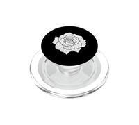 Rose Flower Graphic Botanical Floral Garden Botanist Roses PopSockets PopGrip for MagSafe