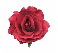 Rose Flower Hair Clip Flower Hair Accessories Brooches Wedding Hair Clip Flamenco-Dancer For Women Girls Hair Barrette