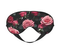 Rose Flower of Many Eye Mask, Sleep Mask for Men Women 100% Blackout, No Pressure On Eyes, Soft & Breathable