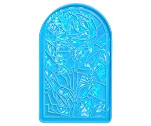 Rose Flower Ornament Mold Crystal Epoxy Resin Molds Concrete Plaster Decorative Painting Casting Tool Rose Decorative Ornament Silicone Mold