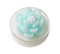 Rose Flower Shaped Scented Candle Handmade Aroma Soy Wax Decorative Candle Table Photo Prop Birthday Gift Prefect For Meditation Stress Boosting Bath Yoga Mother's Day Tall Glass Candle (D, One Size)