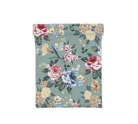 Rose Flowers On Green Background, Squeeze Top Wallet Women Storage Bag Small Coin Purse Change Pouch