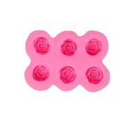 Rose Fondant Cake Molds for Cake Decorating Cupcake Toppers Making Soap Molds 3D Flower Silicone Chocolate