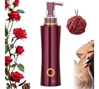 Rose Fragrance Body Wash, 24H Fragrance & Deep Moisturizing, Moisturizing Body Wash, Softening Body Soap, Easy Rinse for Dry & Mature Skin (1 pcs)