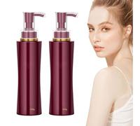 Rose Fragrance Body Wash, 500g Golden Glow Shower Gel, Gentle Cleansing for All Skin Types, Honey Moisturizing & Hydrating, Long-Lasting 24H Floral Fragrance (2Pcs)
