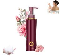 Rose Fragrance Body Wash,Golden Glow Shower Gel,Aroma Hydrate Rose Body Wash,Moisturizing & Hydrating,Long-Lasting for All Skin (1PCS)