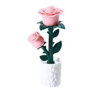 Rose Freesia Lamp - 18x10cm Flower, Floral Led Decor, Cute Ambient Light | Soft Glow Decorative Fixture for Bedroom Bedside Desk Dorm Party Events | Table Lamp with Lighting Usage Sty