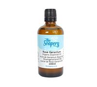 Rose Geranium Organic Essential Oil 100ml - 100% Pure and Natural