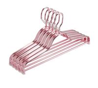 Rose Gold Adult Coat Hangers - 10pcs Space-Saving Aluminum Suit & Dress Rack for Wardrobes Perfect for Elegant Coat Display Durable & Lightweight Hanger Solution