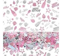 Rose Gold Birthday Confetti 45g,Birthday Confetti Table Decoration,birthday and Anniversary confetti,Glitter Table Scatter Sprinkles for Party,Gift Bags,Invitations,Cake Stands